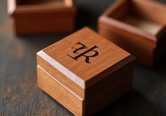 Coffrets cadeaux personnalisés pour bijoux en bois